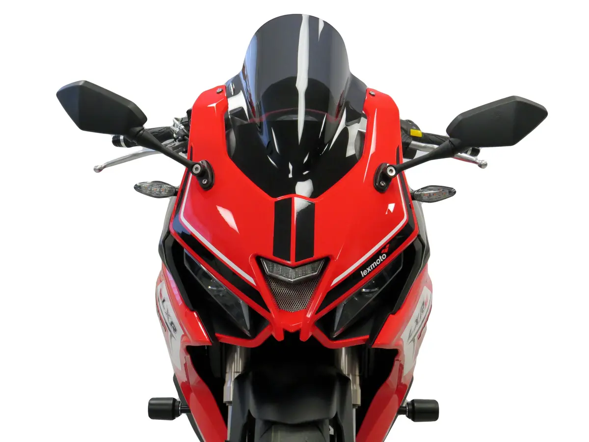 Lexmoto Lxr & Lxr Se 125Cc 18-22 Airflow Dark Tint Double Bubble Screen Powerbronze 1