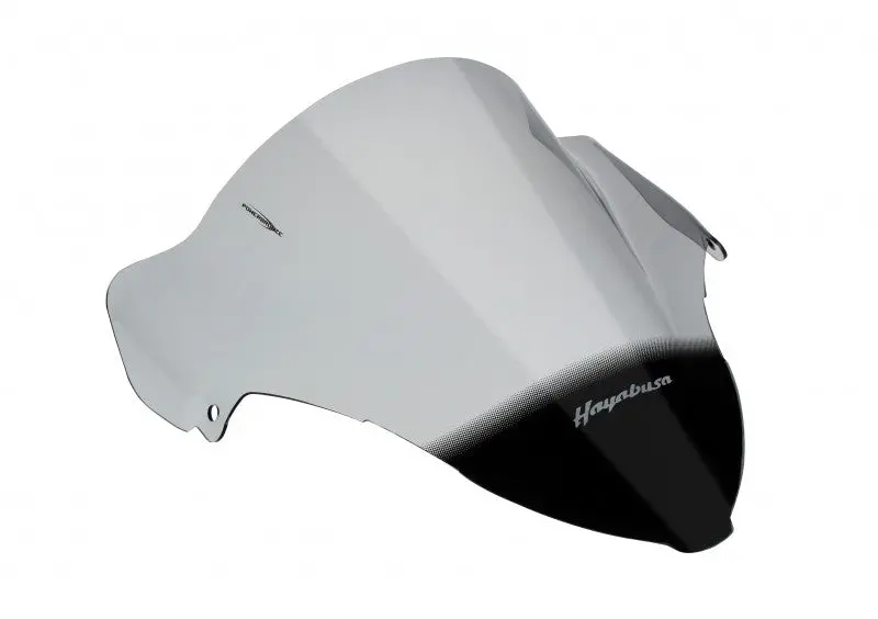 Suzuki Gsx1300r Hayabusa 99-2007 Airflow Dark Tint Double Bubble Screen By Powerbronze. 1