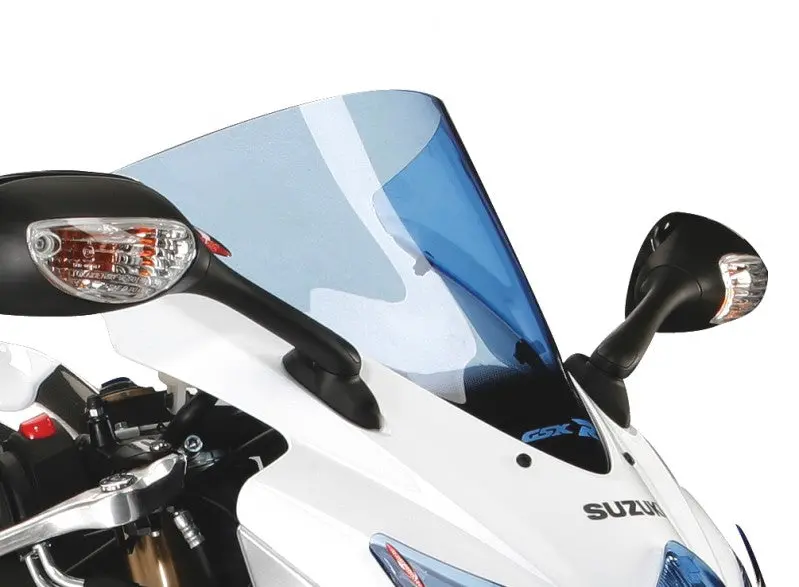 Suzuki Gsx-R750 08-2010 Airflow Electric Bluet Double Bubble Screen By Powerbronze 1