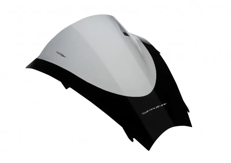 Triumph Sprint St (2 Hole) 05-2010  Airflow Light Tint Double Bubble Screen By Powerbronze. 1