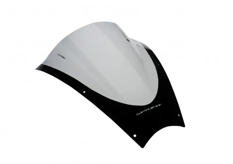 Triumph Sprint St (6 Hole) 05-2010  Airflow Dark Tint Double Bubble Screen By Powerbronze. 1
