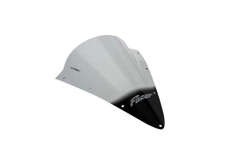 Yamaha Fzs600 Fazer 02-2003  Airflow Light Tint Double Bubble Screen By Powerbronze. 1