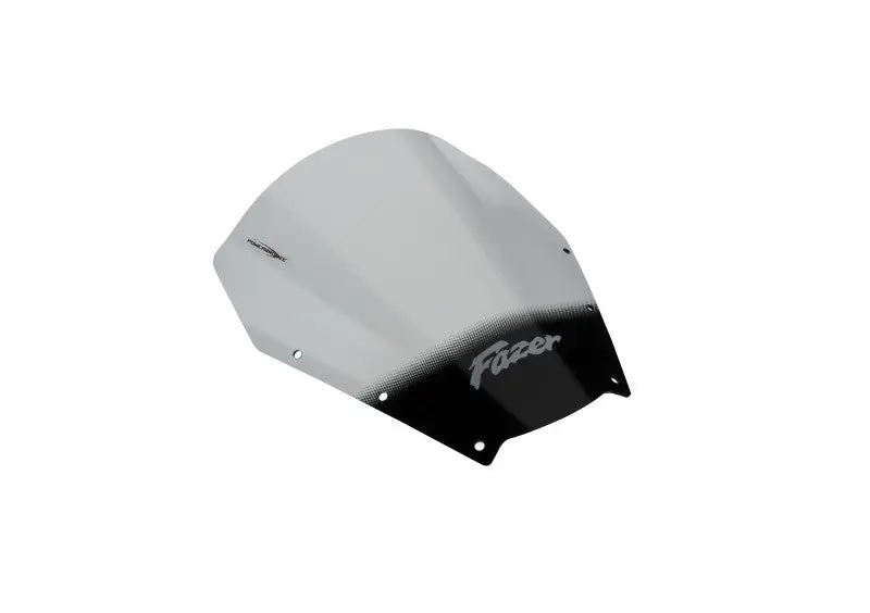 Yamaha Fzs1000 Fazer  01-2005  Airflow Red Double Bubble Screen By Powerbronze. 1