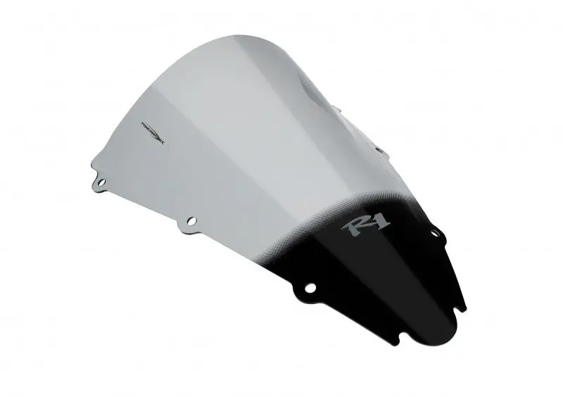 Yamaha Yzf-R1  00-2001  Airflow Light Tint Double Bubble Screen By Powerbronze. 1