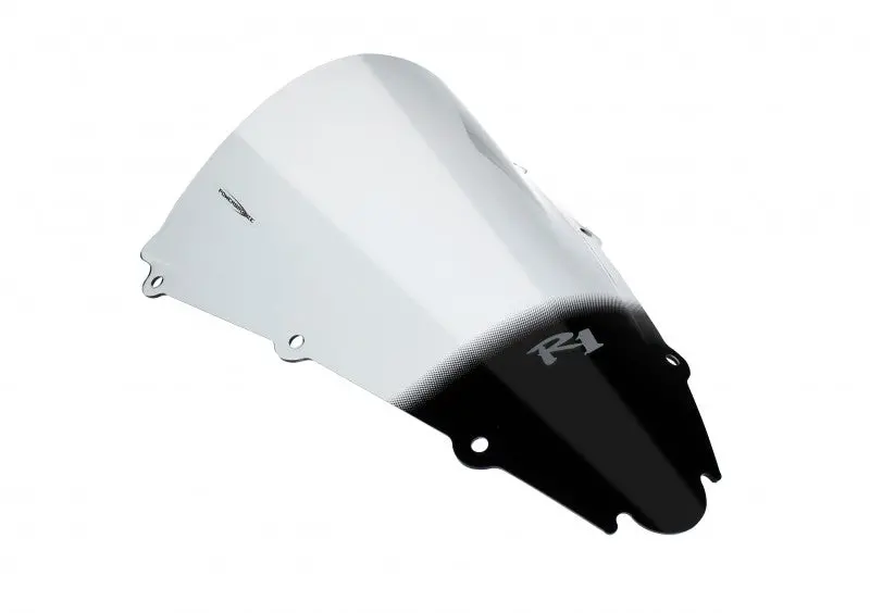 Yamaha Yzf-R1 00-2001 Airflow Light Tint Double Bubble Screen By Powerbronze. 2