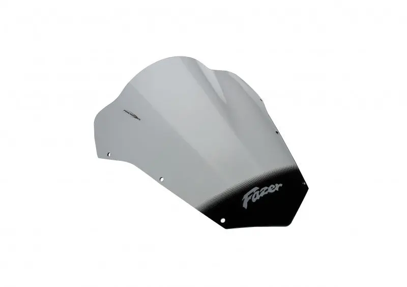 Yamaha Fz-6 Fazer S2  07-2009  Airflow Light Tint Double Bubble Screen By Powerbronze. 1