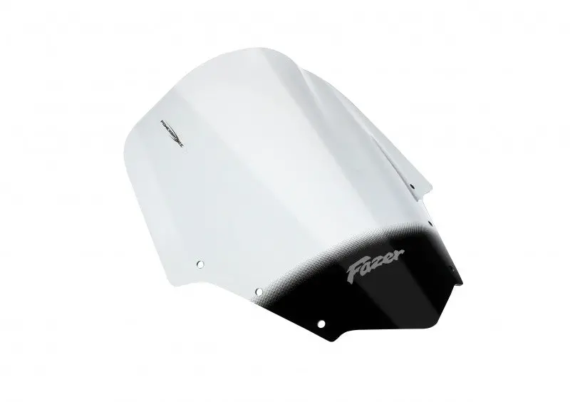Yamaha Fz-1 Fazer 1000  06-2015  Airflow Light Tint Double Bubble Screen By Powerbronze. 1