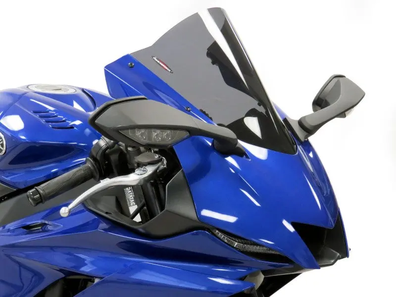Yamaha Yzf-R6 17-2021 Airflow Dark Tint Double Bubble Screen By Powerbronze 1
