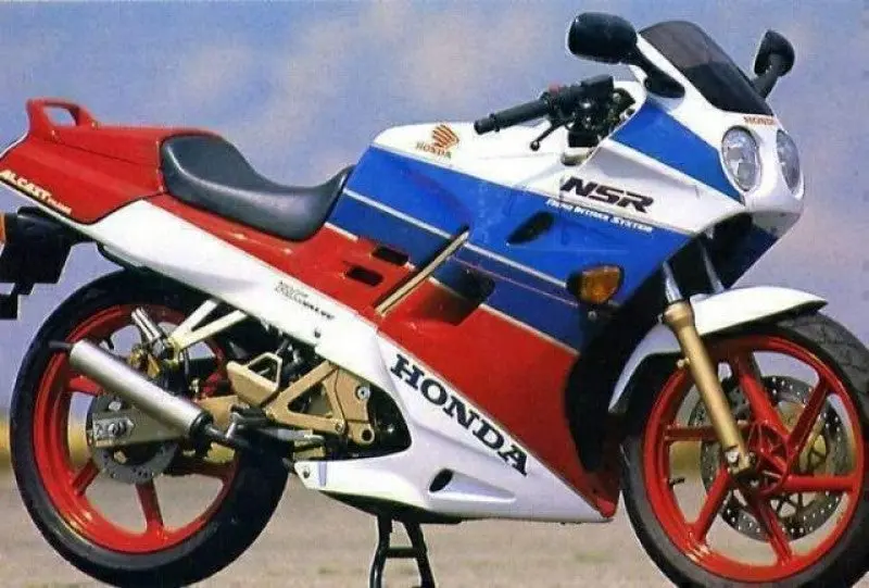Fits Honda Nsr125r   90-1992 Light Tint Original Profile Screen Powerbronze 1