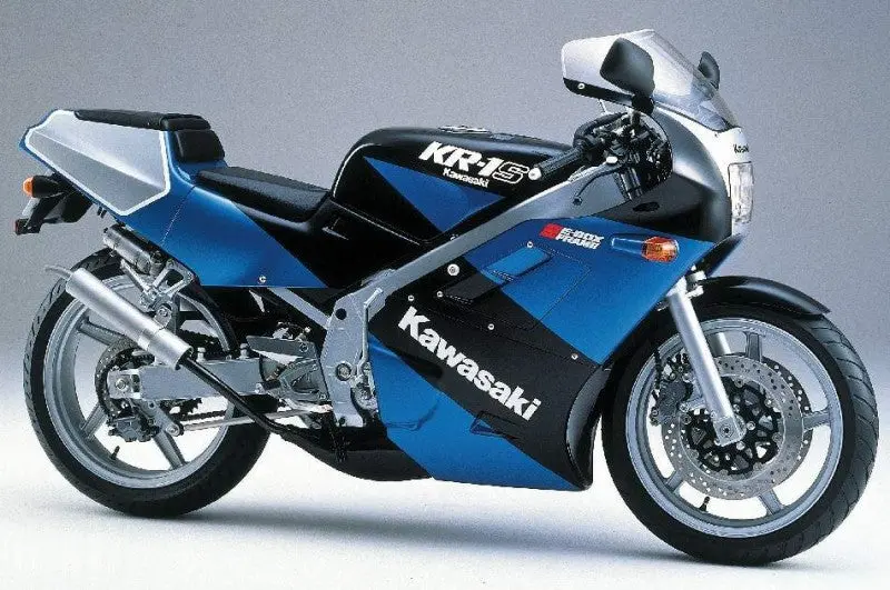 Kawasaki Kr1 / Kr1s 1989 - 1993 Dark Tint Original Profile Screen Powerbronze 1