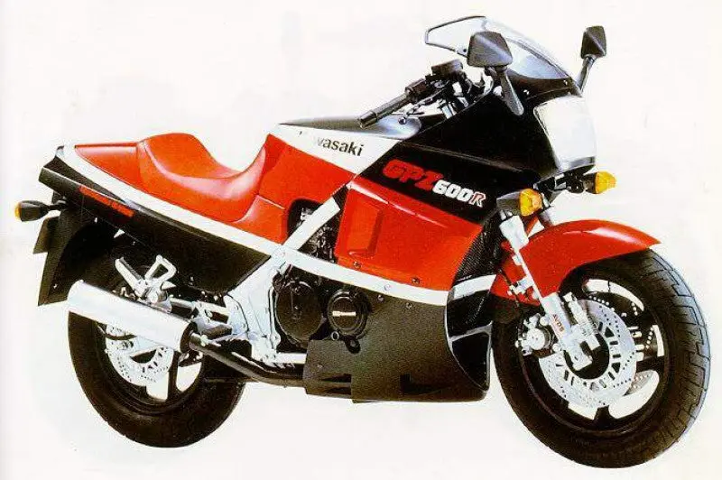Kawasaki Gpz600r   1986-1989   Light Tint Original Profile Screen Powerbronze 1