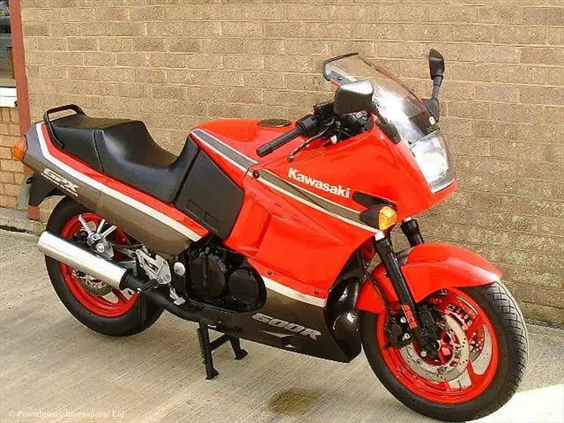 Kawasaki Gpx600r   1988-1996   Dark Tint Original Profile Screen Powerbronze 1