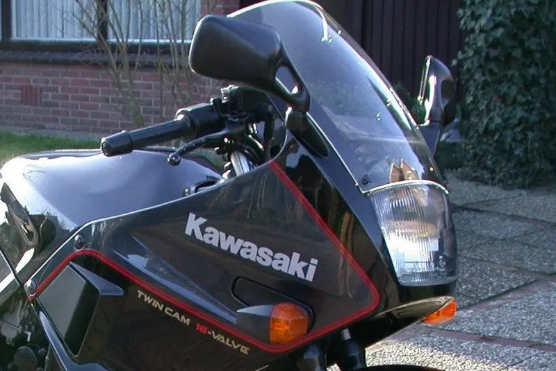 Kawasaki Gpx750  1987-1991   Dark Tint Original Profile Screen Powerbronze 1