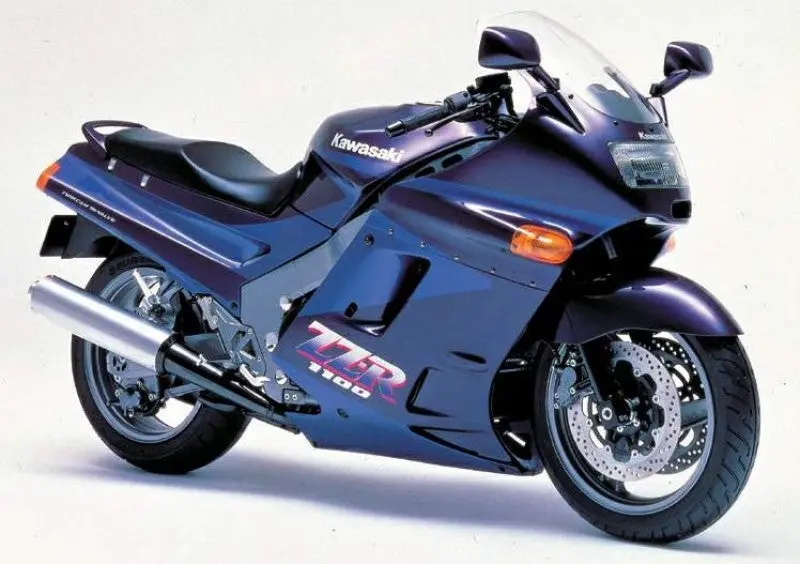 Kawasaki Zzr1100 C1-3  1990-1992   Dark Tint Original Profile Screen Powerbronze 1