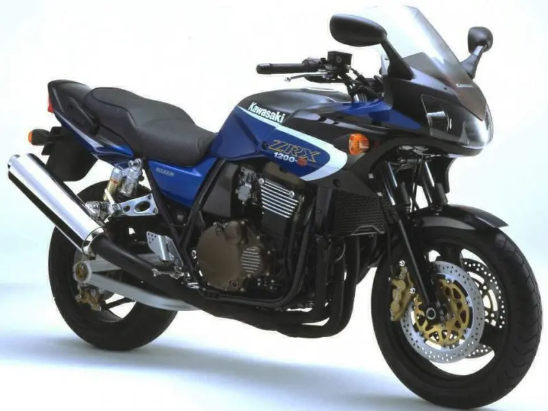 Kawasaki Zrx1200s 2001-2005 Dark Tint Original Profile Screen Powerbronze 1