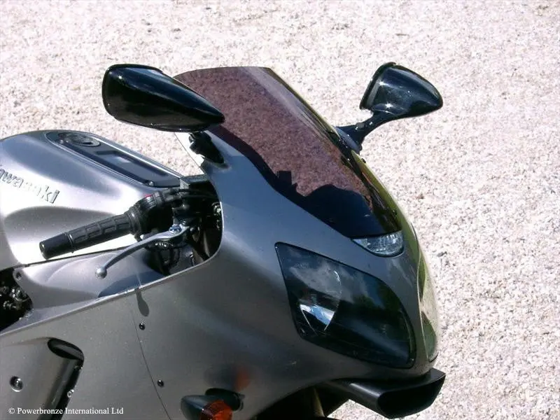 Kawasaki Zx12-R   2000-2001   Light Tint Original Profile Screen Powerbronze 1