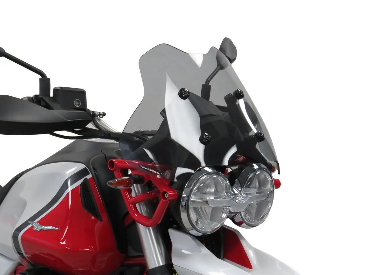 Moto Guzzi V85tt  19-2023 (350Mm)  Clear Original Profile Screen Powerbronze Rrp £100 1