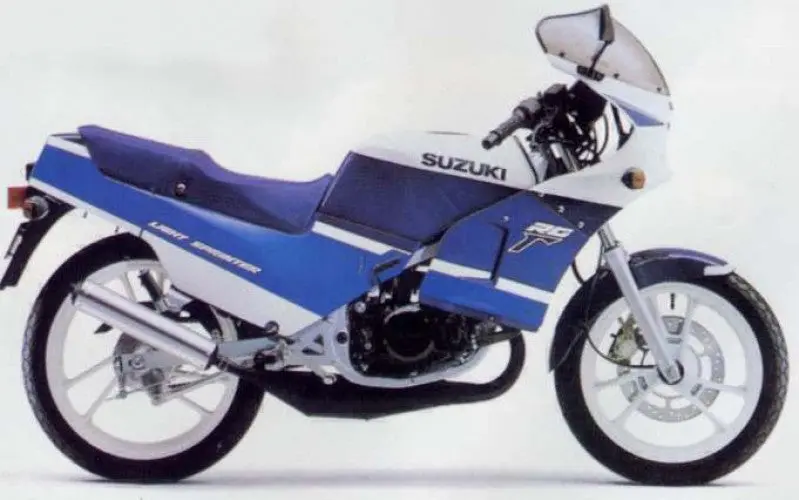 Suzuki Rg125 Gamma  1985-1993   Light Tint Original Profile Screen Powerbronze 1