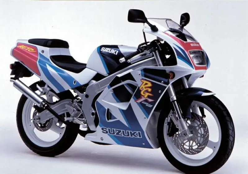 Suzuki Rg125 Fun P-R  1992-1995   Light Tint Original Profile Screen Powerbronze 1