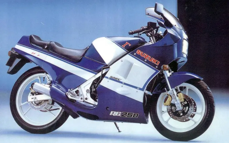 Suzuki Rg250 Mk1    1986   Light Tint Original Profile Screen Powerbronze 1