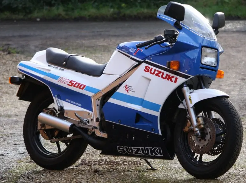 Suzuki Rg500   1985-1987    Light Tint Original Profile Screen Powerbronze 1