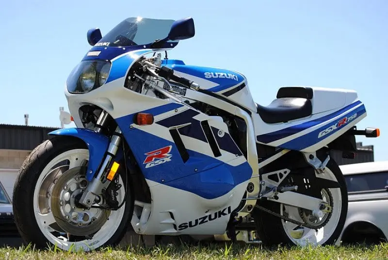 Suzuki Gsx-R750 M  1991  Dark Tint Original Profile Screen Powerbronze 1