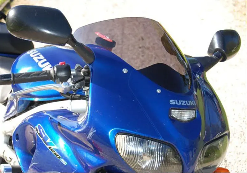 Suzuki Sv650s   1999-2002  Yellow Original Profile Screen Powerbronze 1