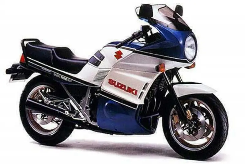 Suzuki Gsx1100 Esd  83-1985  Dark Tint Original Profile Screen Powerbronze 1