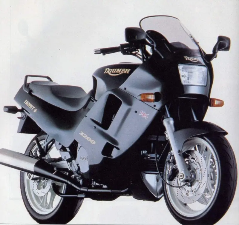 Triumph Trophy 91-1995  Light Tint Original Profile Screen Powerbronze 1