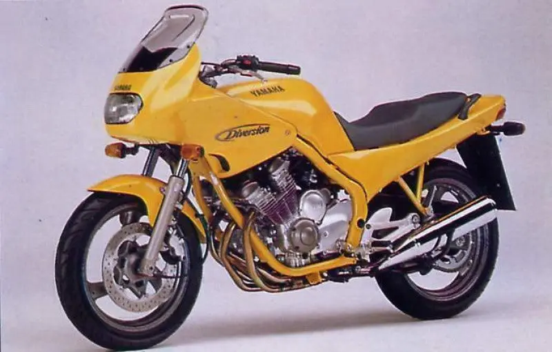 Yamaha Xj600s Diversion  1992  Light Tint Original Profile Screen Powerbronze 1