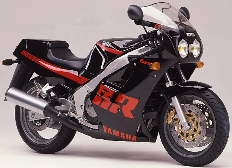 Yamaha Fzr1000 Genesis    87-1988 Clear Original Profile Screen Powerbronze 1