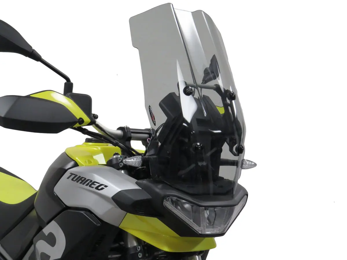 Aprilia Tuareg 660 22-2023  Light Tint Touring Screen (555Mm High) Powerbronze. 1