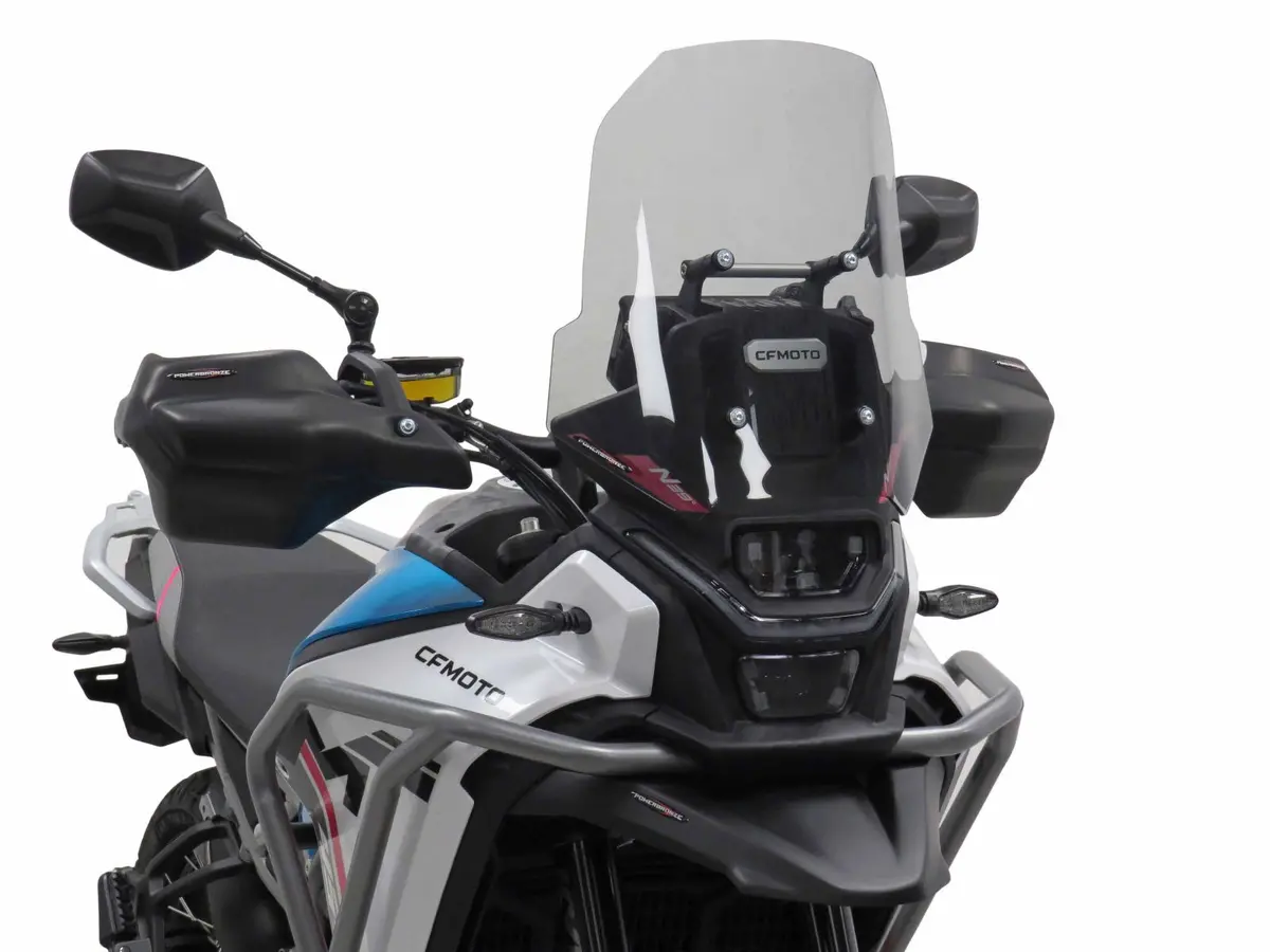 Cf Moto 450Mt  24-2025  Light Tint Touring Screen (385Mm High) Powerbronze. 1