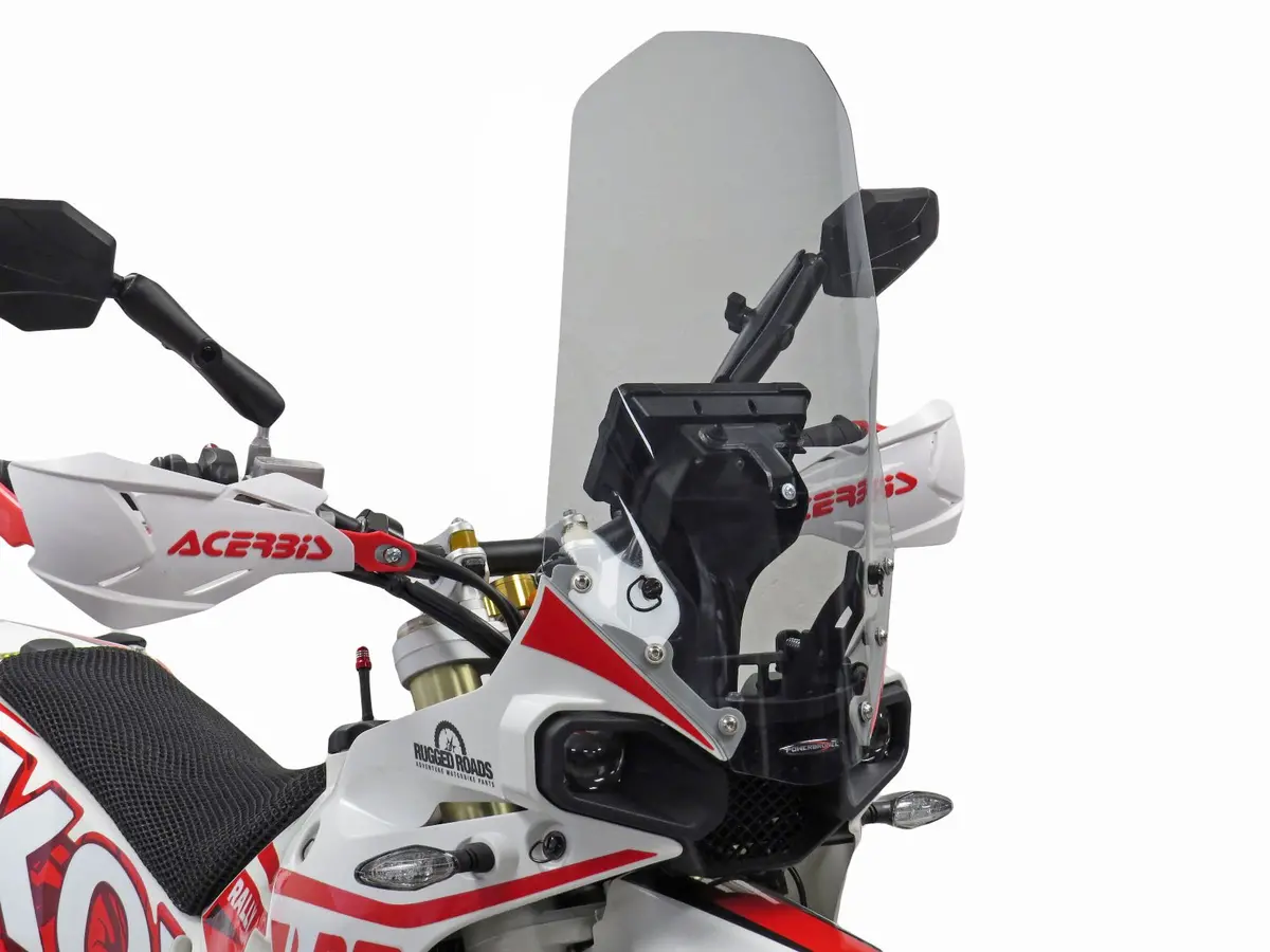 Kove 450 Rally Pro 23-2025 Light Tint Touring Screen (520Mm High) Powerbronze. 2