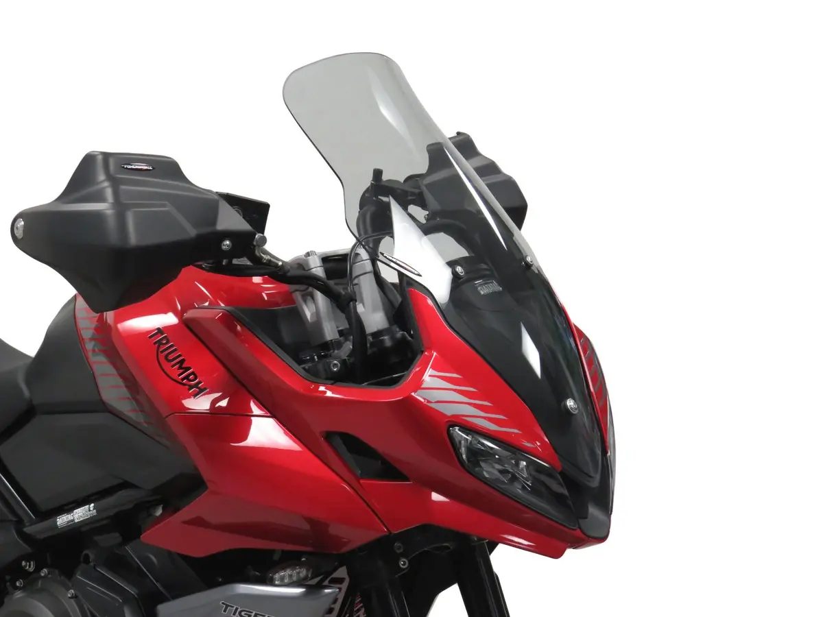 Triumph Tiger Sport 660   22-25  Matt Black Handguard/Wind Deflectors Powerbronze 1