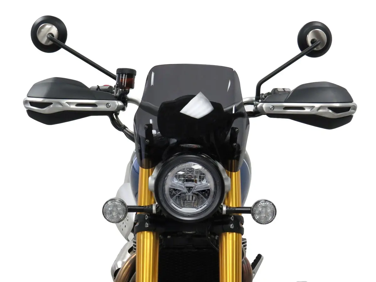 Triumph Scrambler 1200Xe 19-2025  Dark Tint (225Mm High) Light Screen Powerbronze 1