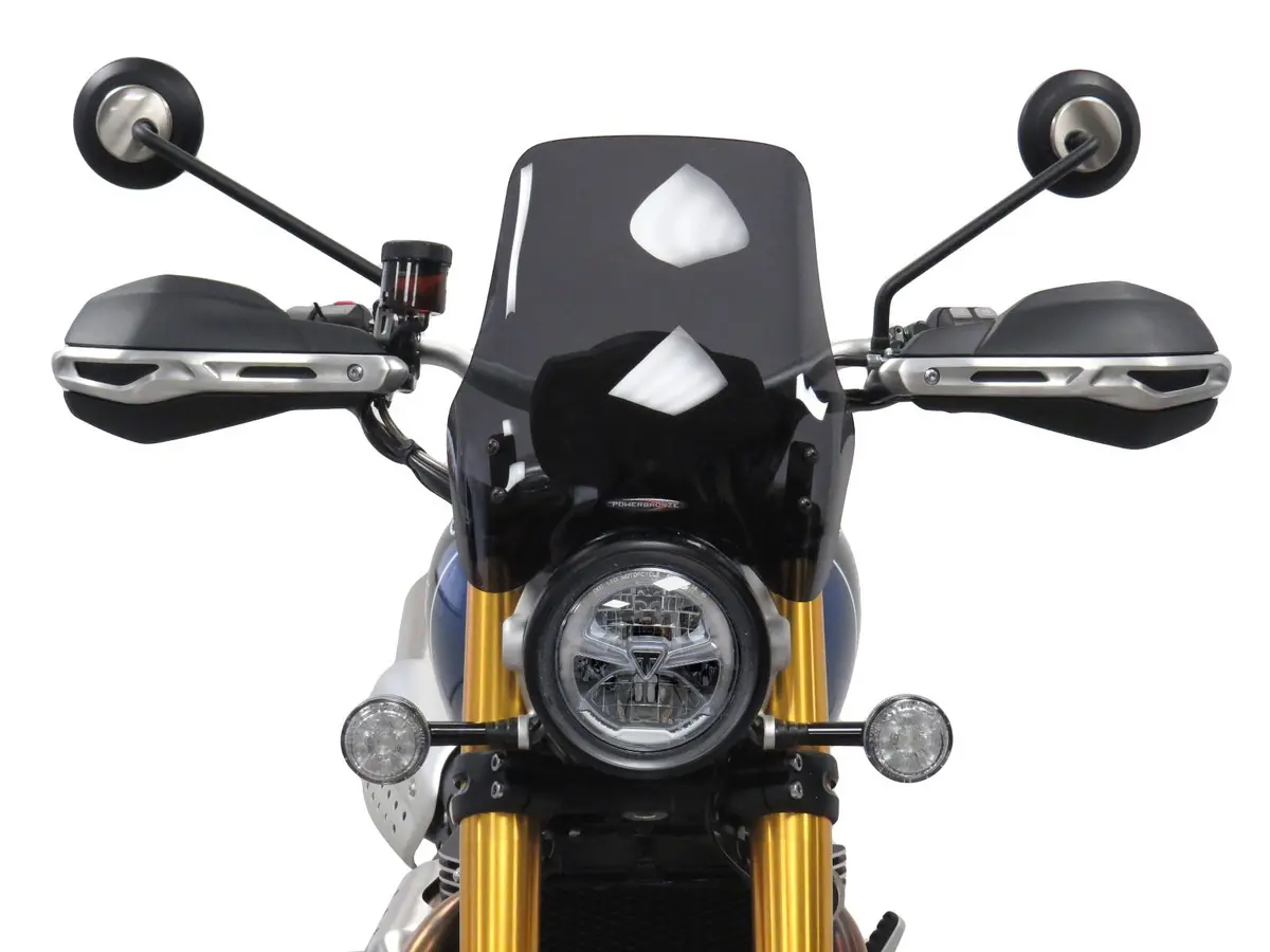 Triumph Scrambler 1200Xe 19-2025  Dark Tint (285Mm High) Light Screen Powerbronze. 1