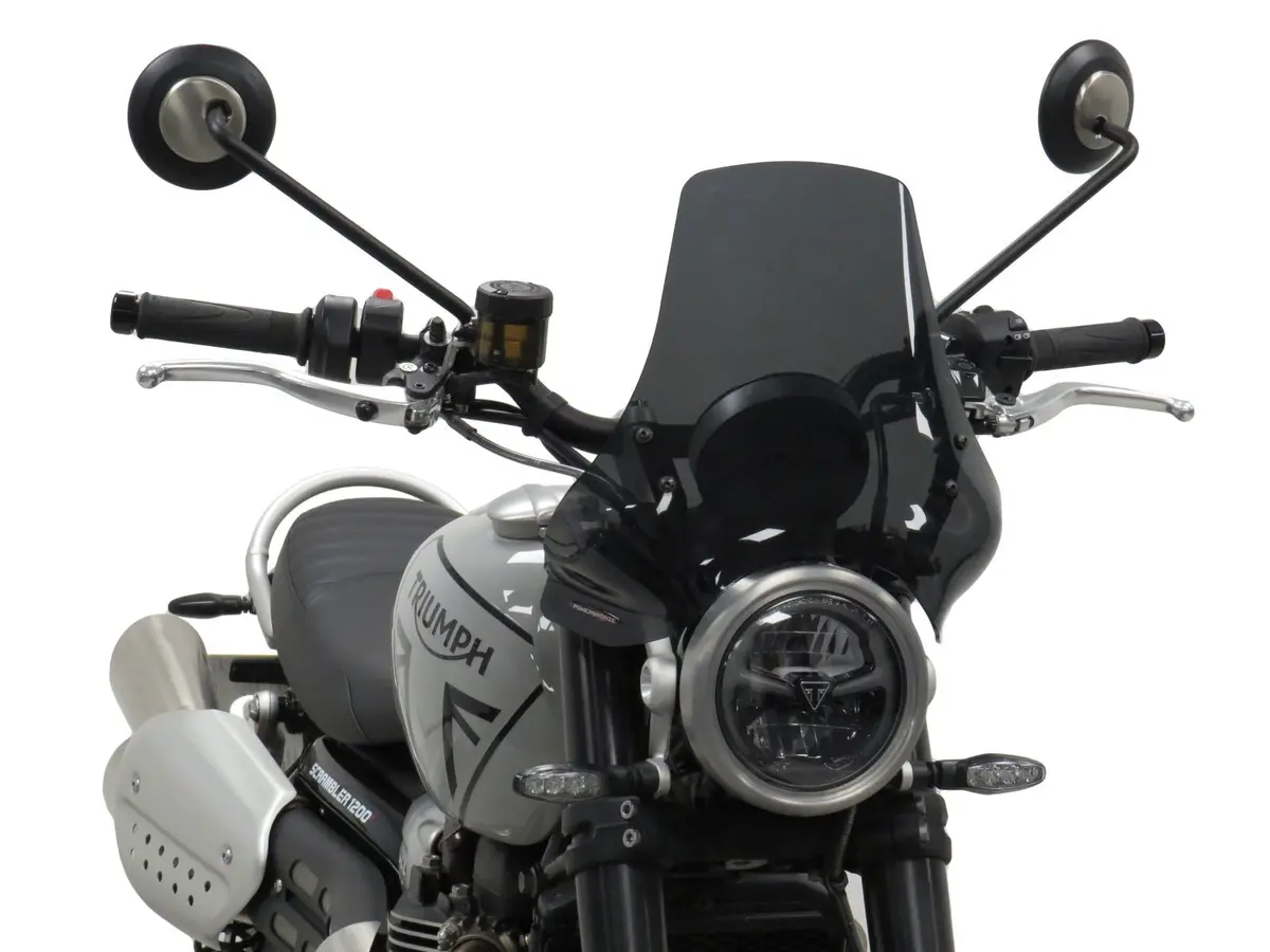 Triumph Scrambler 1200Xc 19-2023  Dark Tint (275Mm High) Light Screen Powerbronze. 1