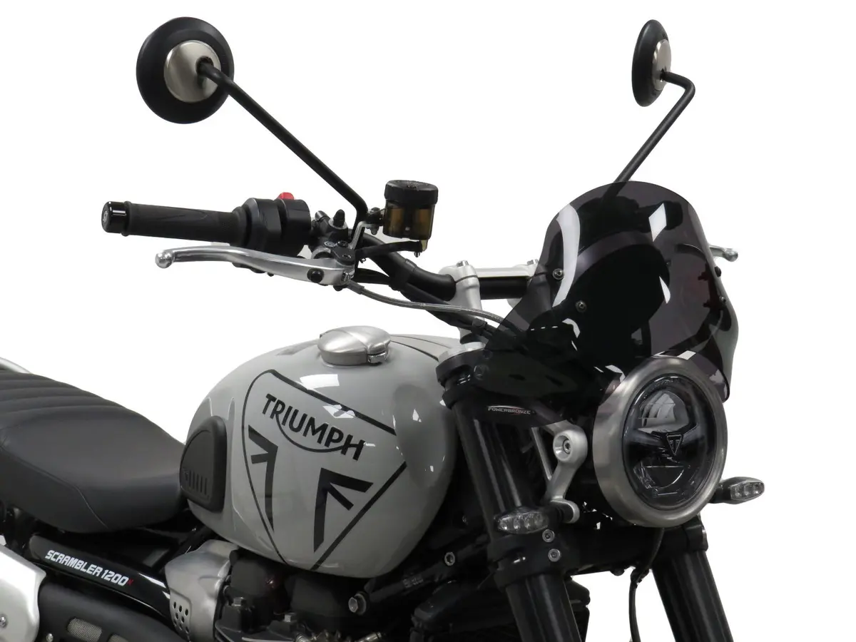 Triumph Scrambler 1200Xc 19-2023  Dark Tint (175Mm High) Light Screen Powerbronze. 1