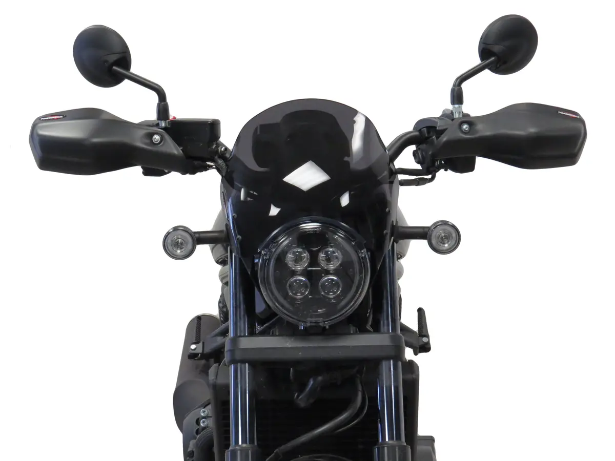 Fits Honda Cmx1100 Rebel 21-24 Clear (220Mm High)Light Screen Powerbronze. 2