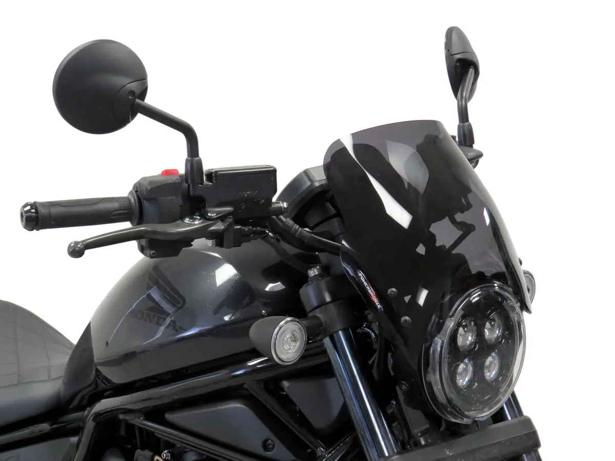 Fits Honda Cmx1100 Rebel 21-24  Dark Tint (225Mm High)Light Screen Powerbronze. 1