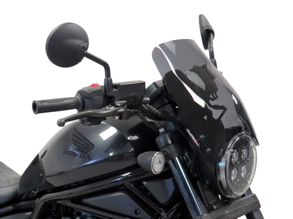 Fits Honda Cmx1100 Rebel 21-24  Dark Tint (285Mm High)Light Screen Powerbronze. 1