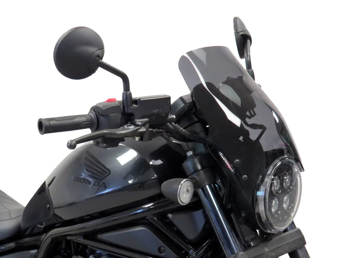 Fits Honda Cmx1100 Rebel 21-24  Clear (285Mm High) Light Screen Powerbronze 1