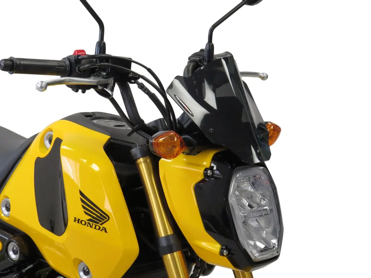 Fits Honda Msx 125 Grom 21-26  Light Tint (225Mm High) Light Screen Powerbronze. 1