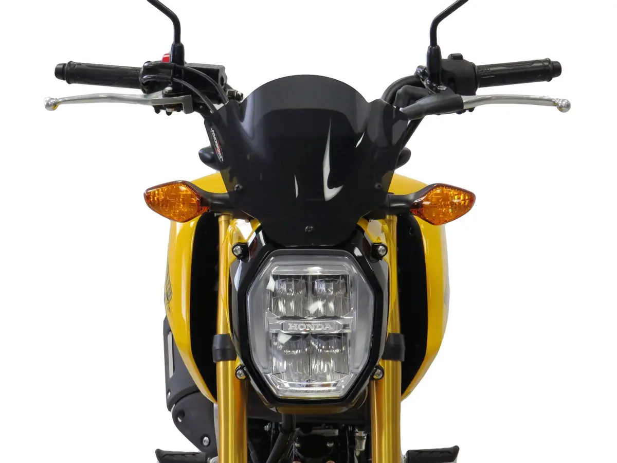 Fits Honda Msx 125 Grom 21-26 Light Tint (225Mm High) Light Screen Powerbronze. 2