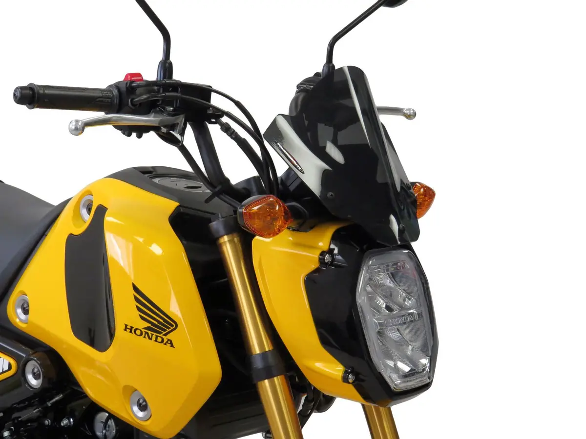 Fits Honda Msx 125 Grom 21-26 Light Tint (250Mm High) Light Screen Powerbronze 1