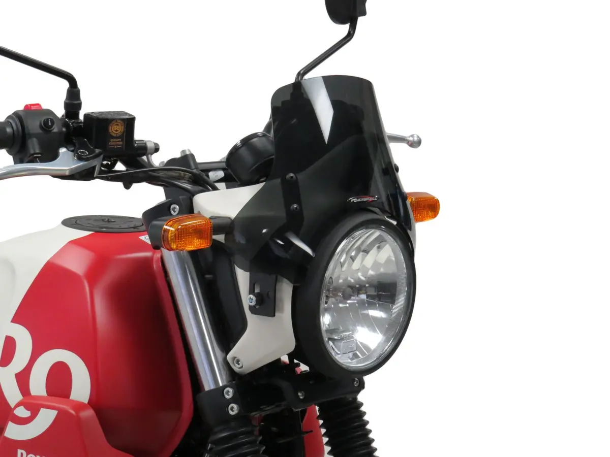 Royal Enfield Scram 411  22-2025  Black (155Mm High) Light Screen Powerbronze. 1