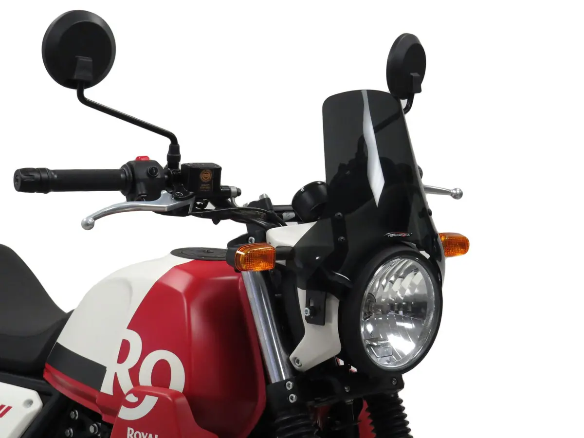 Royal Enfield Scram 411 22-2025 Light Tint (230Mm High) Light Screen Powerbronze. 2