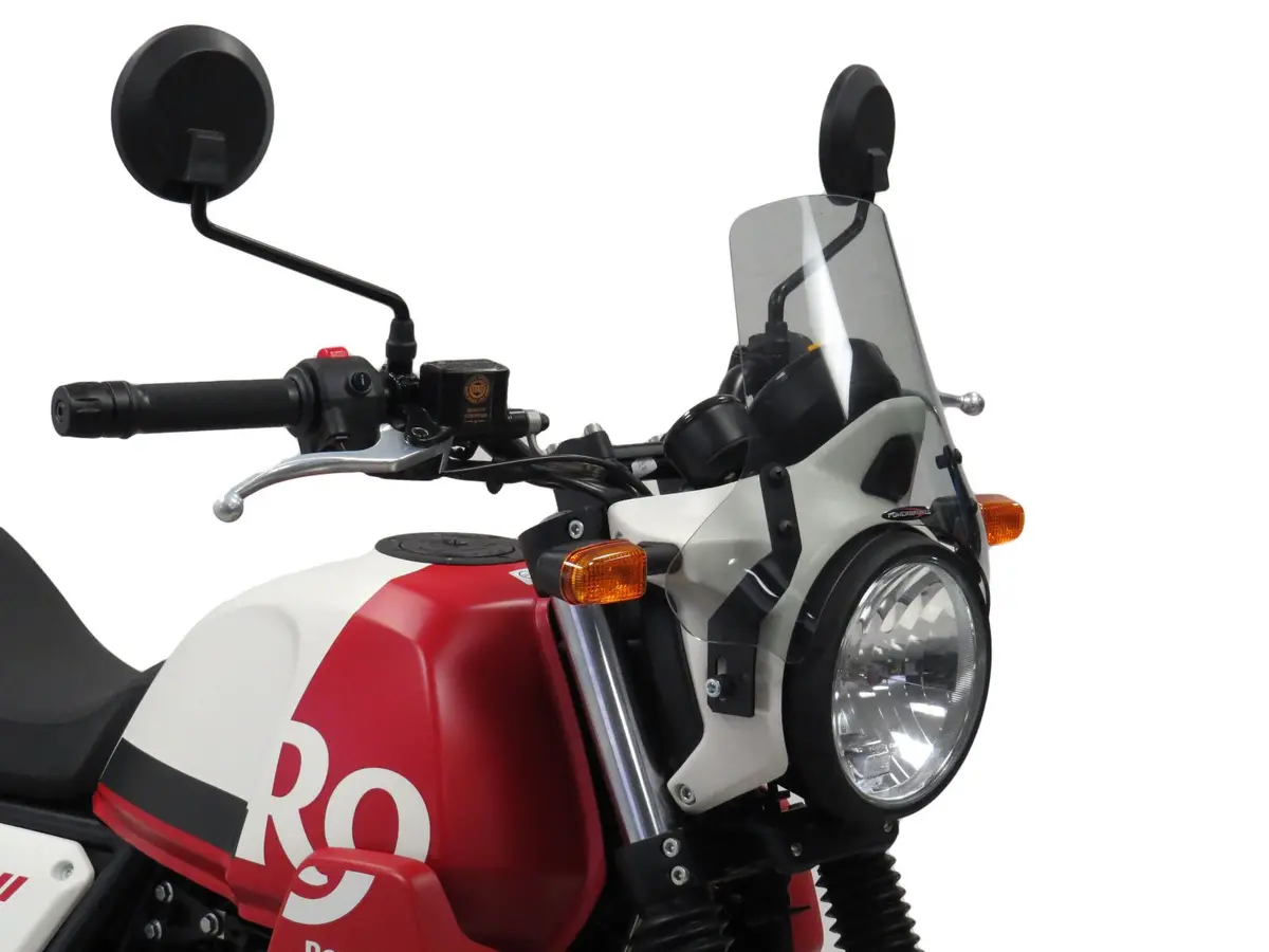 Royal Enfield Scram 411  22-2025  Light Tint (230Mm High) Light Screen Powerbronze. 1