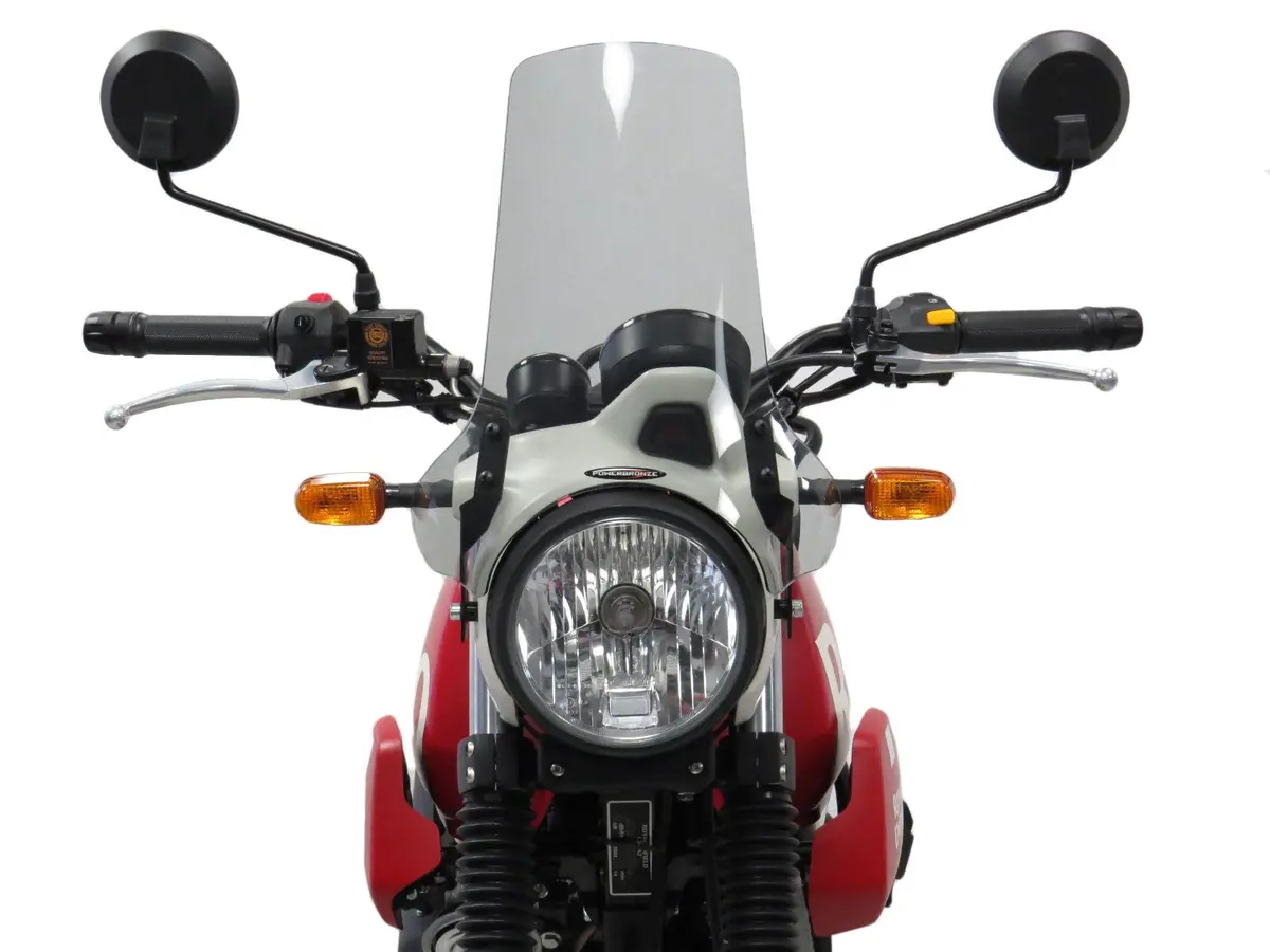 Royal Enfield Scram 411 22-2025 Dark Tint (325Mm High)Light Screen Powerbronze. 2